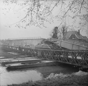 Bailey bridge over the Dortmund-Ems Canal