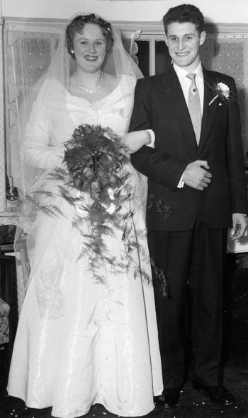 Wedding photo of John and Pauline Barton
