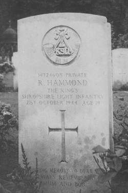 Headstone - R. Hammond