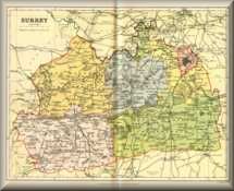 Maps of Surrey