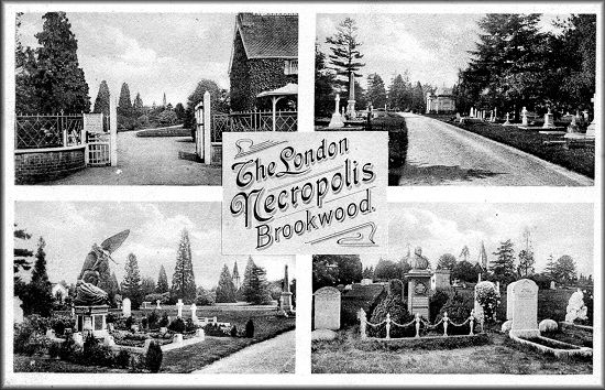 London Necropolis postcard