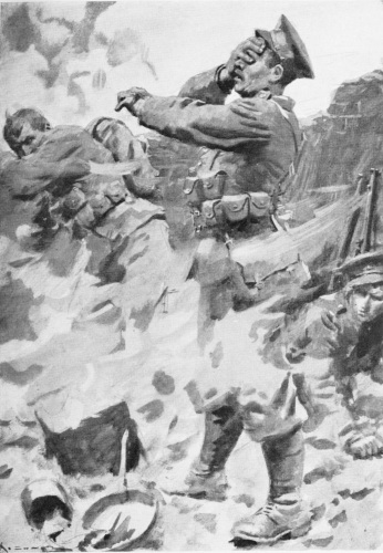 Image unavailable: [To face p. 102.


“WE WERE SO NEAR THE GERMANS THAT THEY COULD HURL BOMBS AT US.”