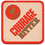 Courage Beer Mat