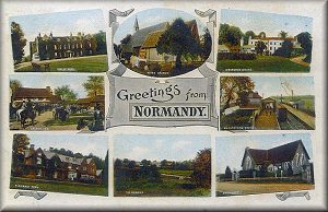 Greetings from Normandy - Postcard