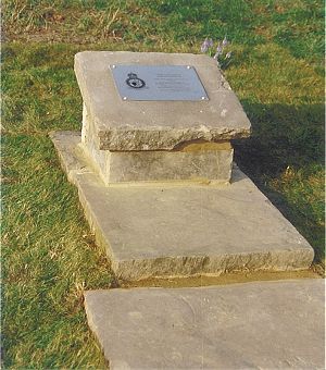 Memorial with plaque