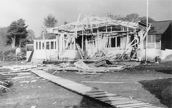 Film Set for Light Up The Sky