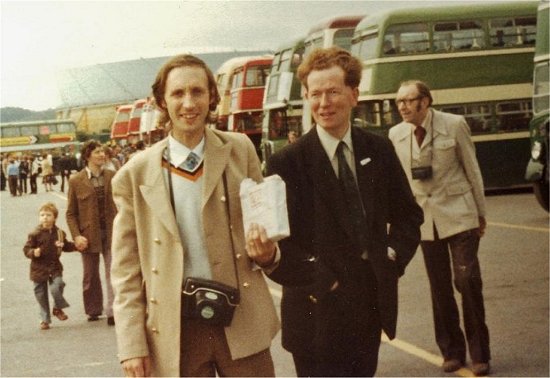 Peter with Les Smith