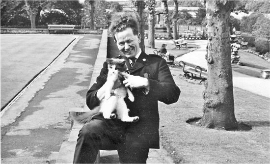 Peter was a cat-lover