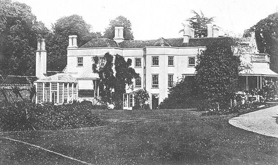 Westwood House - viewed from the back